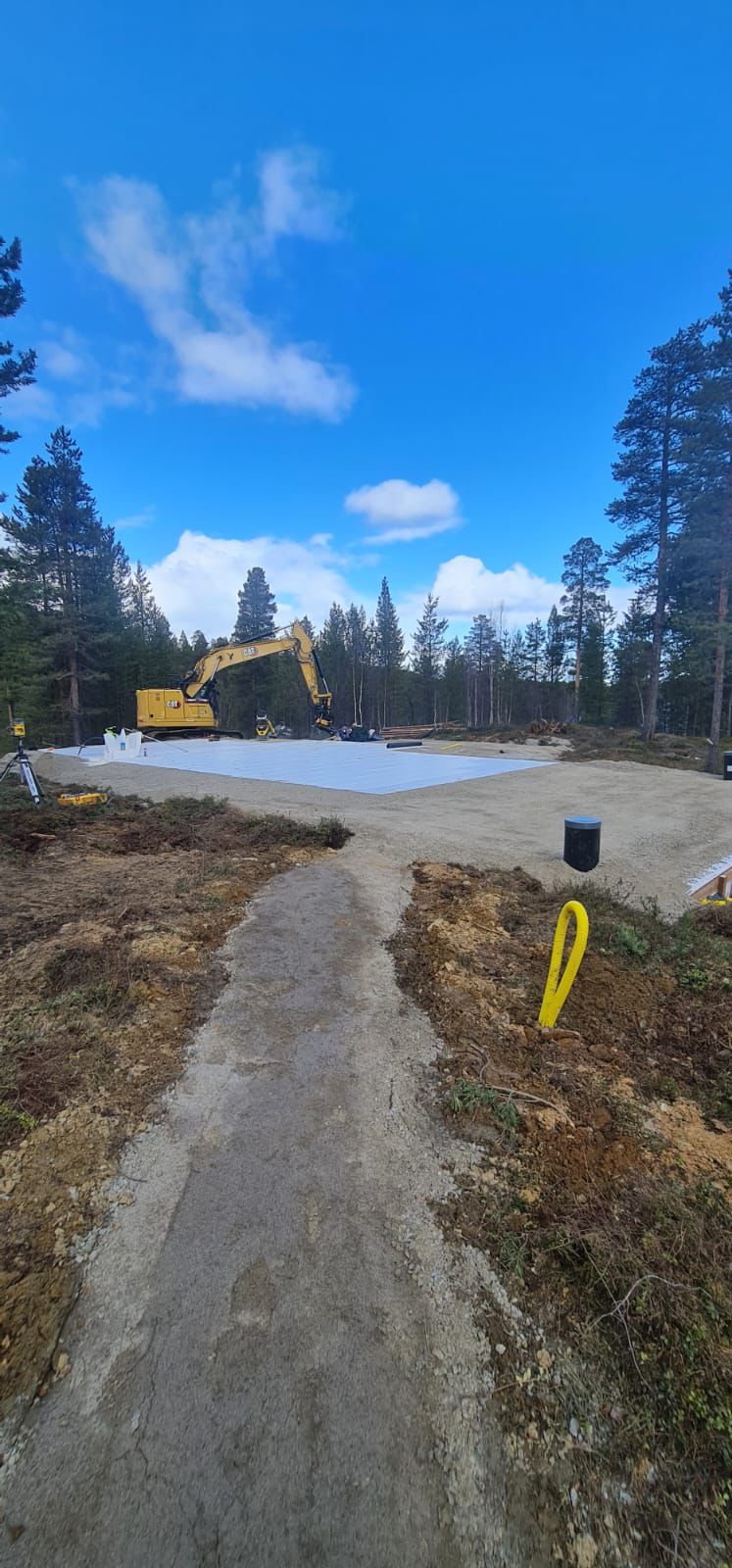 Site preparation and groundworks – Lapland project